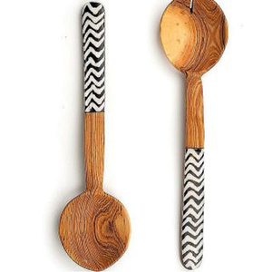 เซิร์ฟเวอร์สลัดด้ามจับวัวสำหรับเสิร์ฟสลัดใหม่ออกแบบสลัด - Product Image 2