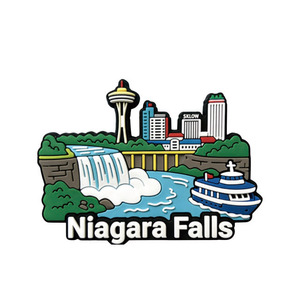 Magnete per Frigorifero 3D delle Cascate del Niagara in Canada, Souvenir Turistico, Regalo Artigianale in Resina, Produzione di Magneti per Frigorifero - Product Image 3