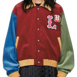 Vestes universitaires Nouveau style Col montant Toutes tailles Couleurs Laine de qualité supérieure Hommes Femmes Anti-bactérien Shearling - Product Image 1