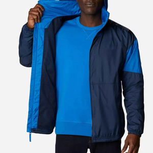 Chaquetas cortavientos impermeables con estampado de cremallera completa para hombre, estilo informal de alta calidad, de talla grande disponible, gran oferta 2026 - Product Image 2