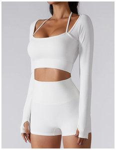 Mono deportivo de una pieza para mujer, mallas de yoga, ropa de entrenamiento Sexy, venta al por mayor - Product Image 5