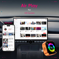 Nouvelle conception 4 en 1, boîte de conversion de voiture Carplay Android Auto Mirror Link, adaptateur sans fil Airplay