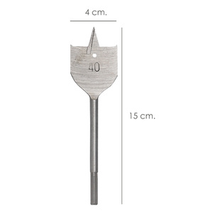 Foret à bois plat Wolfpack 3 points 40,00 mm. - Product Image 2