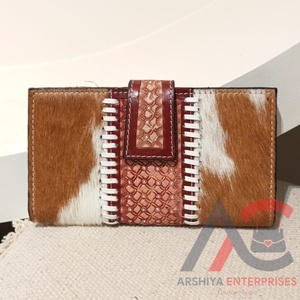 ขายดีกระเป๋าคลัทช์หนังวัวขนสัตว์มีลายแบบตะวันตกกระเป๋าถือมีสไตล์กระเป๋าสตางค์หลายดีไซน์ - Product Image 3