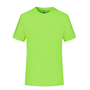 Oem alta calidad personalizado su logotipo de la marca 100% algodón o-cuello de punto sólido Regular Fit Quick Dry camiseta Casual de los hombres - Product Image 5