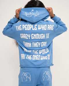 Costume de survêtement à manches longues pour adulte, fabriqué au Pakistan, 100% coton, taille XL, avec broderie au design personnalisé, fermeture à la taille élastique, longueur au genou - Product Image 1