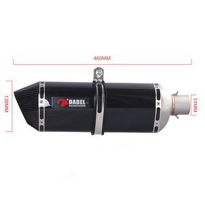Escape universal modificado para motocicleta Tmax560 Tech Max <span class=keywords><strong>Forza750</strong></span> AK550 Husky ADV Vesapa GTS, silenciador de escape para motocicleta - Product Image 3