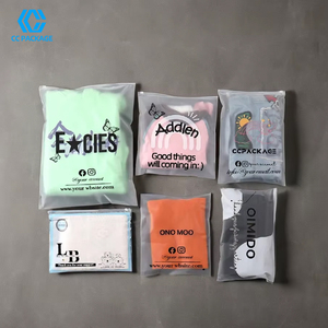 Sacchetti con Cerniera in PE Riciclabile con Stampa Offset Personalizzata per T-Shirt e <span class=keywords><strong>Polo</strong></span>, Dimensioni Personalizzate per Confezionamento Abbigliamento - Product Image 1