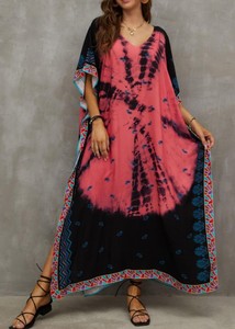 New Arrival mumu dress Interlock Polyester sublimation mumu <b>beach</b> dress skirts Women's Unique Micronesian Skinny Skirt Design - Product Image 3