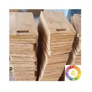 ชุดเขียงไม้ไผ่ขนาดใหญ่พิเศษกระดานไม้สำหรับใช้ในครัวเขียงทนทานกระดานไม้สำหรับเสิร์ฟอาหารจากธรรมชาติ - Product Image 3