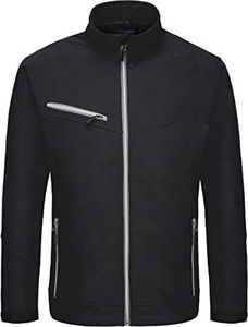 Veste Softshell Personnalisée de Haute Qualité pour Hommes - Capuche Respirante Doublée en Polaire Spandex/Polyester Hiver Casual Extérieur - Product Image 5