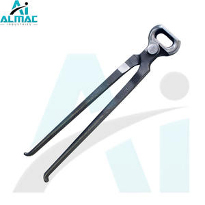 ALMAC Pince à sabots semi-polie en acier inoxydable de qualité professionnelle Tondeuse à sabots pour chevaux Maréchaux et spécialistes du toilettage équin - Product Image 1