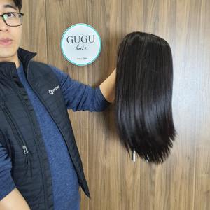 Pelucas de cabello humano de 20 pulgadas full lace HD, superdoble estiramiento, sin procesar, vendedor de cabello vietnamita, hueso recto - Product Image 4