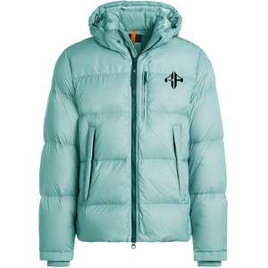 ATLANTIC, nueva chaqueta de invierno con logotipo personalizado más vendida, chaqueta acolchada con cremallera estampada transpirable de poliéster 100% - Product Image 1