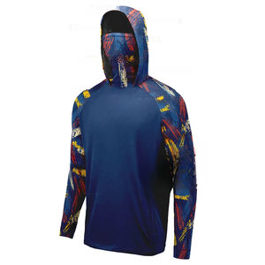 Veste à capuche de chasse avec motif camouflage Haute qualité en plein air évacuation de l'humidité Protection UV Vêtements de chasse Veste à capuche - Product Image 3