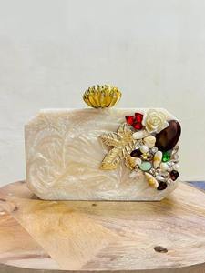 Luxury Purse Frame Clutch <b>Bag</b> for Wedding Bridal Ceremony Eco-Friendly Waterproof Chain Decoration <b>Women</b> <b>s</b> <b>Bags</b> Evening <b>Bags</b> - Product Image 5