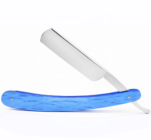 Rasoir pliant en acier inoxydable domestique professionnel pour hommes Salon de rasage de couleur personnalisée Baber pour le visage, les cheveux et le corps - Product Image 4