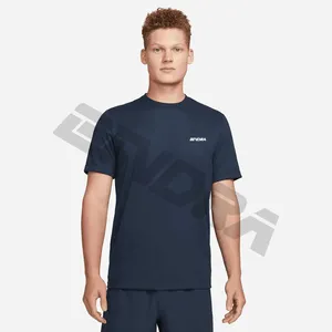 新设计健身t恤男士袖子和背部网眼织物运动衬衫男士运动运动衫