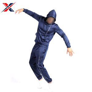 Último diseño chándal deportivo hecho de algodón polar chándal de los hombres mejor precio al por mayor Streetwear estilo hombres chándal - Product Image 2