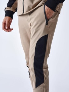 Conjunto Deportivo Personalizado para Hombre, 100% Algodón, Diseño Moderno con Parches, Ropa de Invierno Transpirable con Capucha, para Uso en Exteriores, Color Sólido 2 en 1 - Product Image 5