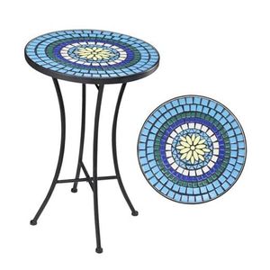 Table basse moderne à base d'argent de Style de luxe Table basse en nacre Table MOP faite à la main - Product Image 1