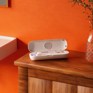 Boîte de voyage et machine de nettoyage pour brosse à dents électrique intelligente, stérilisation à 99,99 %, chargement USB Type-C, vente en gros - Product Image 6