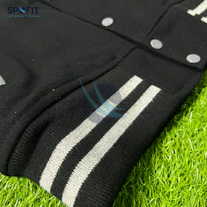 Veste de baseball de qualité supérieure, streetwear, polyester, manches longues, vestes universitaires, vêtements de sport, prix d'usine, veste de baseball pas chère pour homme - Product Image 6