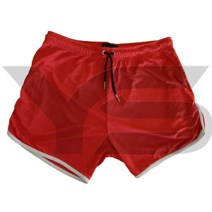 Logo personnalisé hommes décontracté Fitness Shorts de sport respirant été Gym entraînement maille Shorts multicolore Options Board Shorts - Product Image 1