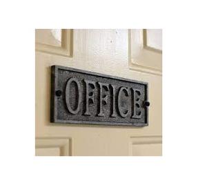 Rustic Cast Iron Wall <b>Door</b> <b>Sign</b> Plaque Vintage Cast Iron Engraved Plaques <b>For</b> Walls and <b>doors</b> - Product Image 3