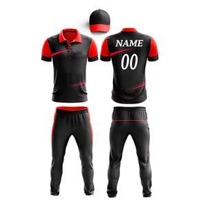 Uniforme de Cricket Sublimado, Uniforme de Cricket Personalizado Estampado, Camiseta con Pantalón, Diseño Personalizado con Logotipo, Jersey de Cricket - Product Image 4
