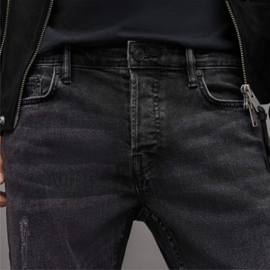 กางเกงยีนส์เข้ารูปสำหรับผู้ชายกางเกงลำลองผ้ายีนส์สำหรับฤดูใบไม้ร่วงฤดูใบไม้ผลิงานตามสั่ง - Product Image 3