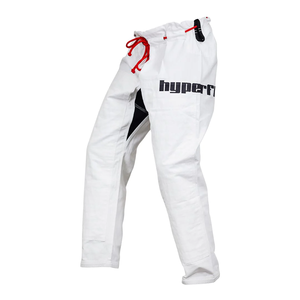 Qualité supérieure Lavé Stretch Léger Polyester/Coton Manches Longues BJJ Jiu Jitsu Judo Karaté Training Wear Ensemble de 2 Pièces - Product Image 6