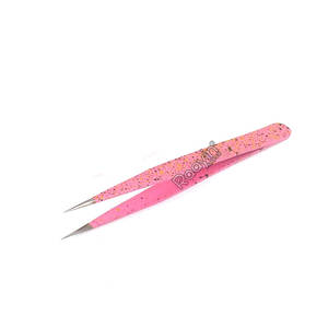 แหนบปลายบางสำหรับต่อขนตาปลอม45องศาเส้นใยปรับแต่งได้ - Product Image 2