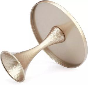 Base para Pastel de Metal con Acabado Dorado de Lujo, Centro de Mesa Premium, Duradero, Reutilizable, No Tóxico, Base para Cupcakes a Bajo Precio - Product Image 2