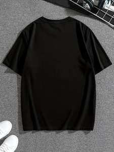 Fabricante directo 100% algodón camisetas de los hombres de calidad superior y duradero para uso al aire libre 260 gramos peso de la tela - Product Image 2