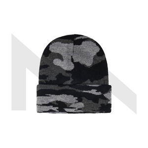 Gorras de lana lisas de alta calidad suaves y cálidas última llegada gorros de lana cómodos y transpirables a granel - Product Image 2