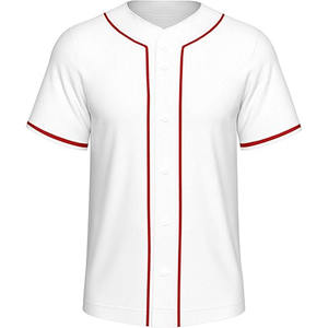 เสื้อเบสบอลเยาวชนพิมพ์ซับลิเมชันสำหรับโรงเรียนมัธยมชุดซอฟต์บอล - Product Image 1