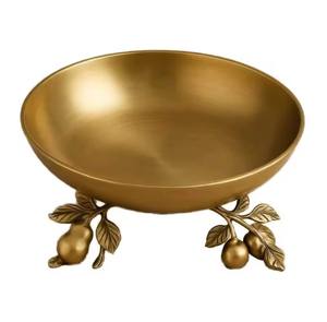 Frutero Moderno de Metal, Diseño Elegante, Hecho a Mano, Apto para Lavavajillas, Forma Personalizable, con Base con Diseño de Hojas - Product Image 3