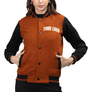 OEM servicio personalizado mujer chaqueta acolchada lona teñida transpirable invierno primavera poliéster/algodón Material último estilo - Product Image 4