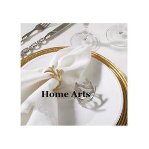 Set of Four Iron Tissue Paper Rings Trending Design Customized Size And Shape <b>Napkin</b> Rings For Wedding <b>Party</b> Use - Product Image 2