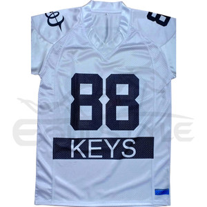 White American Football Uniform Sets Custom Sublimation Letter <b>Print</b> Jersey Shorts Factory Direct OEM Youth Football <b>Kits</b> - Product Image 1