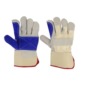 ถุงมือขับรถหนังวัวสำหรับงานสวนปลอดภัยทนทานสำหรับงานหนัก - Product Image 1