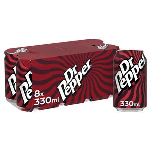 DR PEPPER Bebidas Gaseosas en Lata de 330 ml, Suministros al por Mayor - Product Image 3
