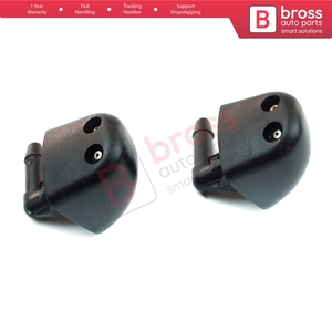 BSP529 2 Pièces Buses de pulvérisation d'eau pour lave-glace avant pour Laguna 1 Trafic 2 Kangoo 1 Primastar Vivaro A X83 77003088 - Product Image 2
