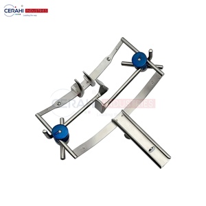 Abrebocas Quirúrgico Dental Manual Ajustable Dingman con Palas para Lengua y Retractores de Mejillas para Instrumentación de Cirugía Oral - Product Image 3