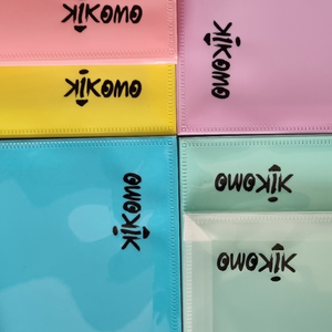 Sobre tamaño carta con cierre a presión y cremallera en colores pastel - Product Image 6