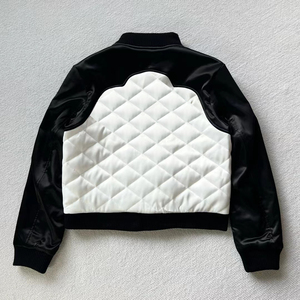 Streetwear Manufacturer Letterman Plus Size Bomber <b>Jacket</b> Embroidered Street Trend <b>Jacket</b> Stand Collar <b>Men's</b> <b>Jackets</b> Breathable - Product Image 2