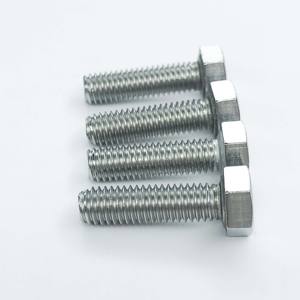 Good Price OEM/ODM DIN 933 M4~M64 SS304/SS316 Hex <b>Cap</b> Screws Machine <b>Bolts</b> Construction Infrastructure - Product Image 6