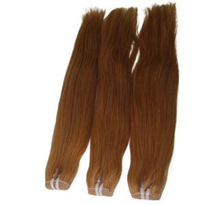 Extensiones de cabello humano real vietnamita, paquete de extensiones de doble dibujado, estilo de onda natural indio, directo del vendedor de trama Genius - Product Image 1