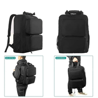 Sac de voyage grande capacité avec compartiments, sac à dos personnalisé, sac de rangement pliable pour poussette